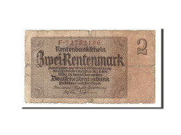 Billet, Allemagne, 2 Rentenmark, 1937, 1937-01-30, KM:174b, B+ - [13] Bundeskassenschein