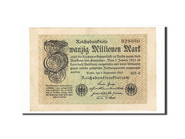 Billet, Allemagne, 20 Millionen Mark, 1923, 1923-09-01, KM:108c, TTB+ - 20 Miljoen Mark