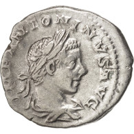 Monnaie, Elagabal, Denier, 219, Rome, TTB, Argent, RIC:95 - The Severans (193 AD To 235 AD)