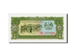 Billet, Lao, 5 Kip, Undated (1979), Undated, KM:26a, NEUF - Laos