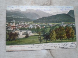 Austria  Bad Ischl  Vom Kais. Park - 1905  To PUTNOK  DSr. Armin Schwarz   D135011 - Bad Ischl