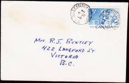 1956. ICEHOCKEY 5 C. ROAF STATION ST HUBERT 6 IV 56.  (Michel: 308) - JF177475 - Lettres & Documents