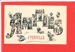 76 YERVILLE Cpa Animée Fantaisie Amities   Edit I R N - Yerville