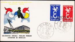1958. EUROPA CEPT FDC PARIS 13 9 58.  (Michel: 1210-1211) - JF177645 - Sin Clasificación