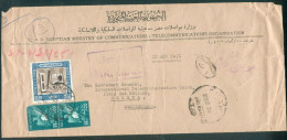 EGYPTE LETTRE DES POSTES ET TELECOMMUNICATIONS POUR UIT GENEVE OB LE CAIRE 30/10/1962 TB - Covers & Documents