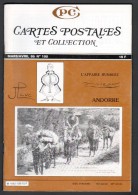 REVUE: CARTES POSTALES ET COLLECTION, N°108, MARS AVRIL 1986, ANDORRE - French