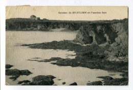 Ref 197 - Grottes De SAINT-JULIEN (commune De LE POULDU ) - 1934 - Le Pouldu