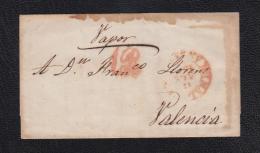 MÁLAGA A VALENCIA - ...-1850 Prephilately