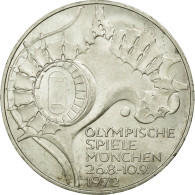 Monnaie, République Fédérale Allemande, 10 Mark, 1972, Karlsruhe, SUP+ - Commémoratives