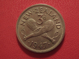 Nouvelle-Zélande - 3 Pence 1947 George VI 5286 - Nouvelle-Zélande