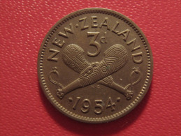 Nouvelle-Zélande - 3 Pence 1954 Elizabeth II 5298 - Nieuw-Zeeland