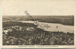 Woltersdorfer Schleuse - Panorama Vom Aussichtsturm - Verlag W. Meyerheim Berlin Gel. 1929 - Woltersdorf