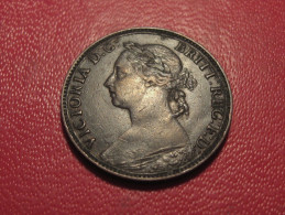 Grande-Bretagne - UK - Farthing 1881 Victoria 6028 - B. 1 Farthing