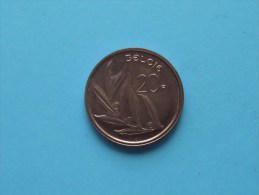 1981 VL - 20 Frank / KM .. ( Morin 787 ) ( Uncleaned Coin - For Grade, Please See Photo ) !! - 20 Frank