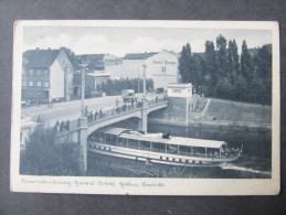 AK BRANDENBURG A.Havel Hitlerbrücke M.Schiff Ca.1940  /// D*18571 - Brandenburg