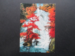 Japan 1961 AK Hoto Water Fall Nikko. Schöne Mischfrankatur! Par Avion / Luftpost. - Brieven En Documenten