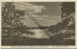 Wolterdorfer Schleuse - Gewitterstimmung Am Flaken-See - Verlag W. Meyerheim Berlin Gel. 1929 - Woltersdorf