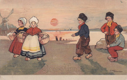 Illustrateur PARKINSON Ethel, Jeunes Hollandaises Et Hollandais, Dondorf N 210 - Parkinson, Ethel