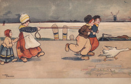 Illustrateur PARKINSON Ethel, Jeunes Hollandaises Et Hollandais, Dondorf N 210 - Parkinson, Ethel