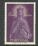 Portugal - 1958 St Isabel 2.50e MNH  **  Sc 834 - Ungebraucht