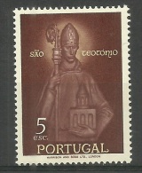 Portugal - 1958 St Teotonio 5e MNH  **  Sc 835 - Unused Stamps