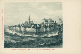 57 FENETRANGE / Ville De Fénétrange 1604 / CARTE RARE - Fénétrange