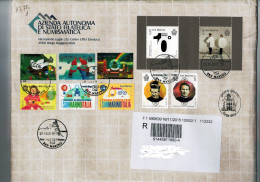 San Marino 2015 Busta FDC Natale - 40 Anniv.Istituto Musicale - 200 Nascita Don Bosco - 10 Corso Laurea Design   ° VFU - Used Stamps
