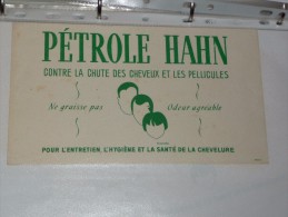 BUVARD Publicitaire  BLOTTING PAPER   Coiffure  .PETROLE HAHN . - Parfum & Kosmetik