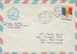 33824- ROMANIAN 1989 REVOLUTION, STAMPS ON COVER, 1990, ROMANIA - Lettres & Documents