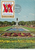 34045- ORADEA HEROES MONUMENT, REPUBLIC ANNIVERSARY, MAXIMUM CARD, 1974, ROMANIA - Maximumkarten (MC)