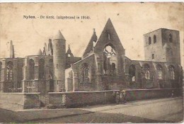 NIJLEN:  De Kerk (uitgebrand In  1914) - Nijlen