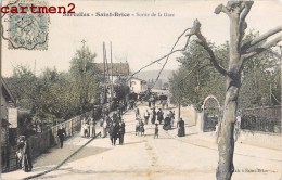 SARCELLES SAINT-BRICE SORTIE DE LA GARE 95 VAL-D'OISE - Saint-Brice-sous-Forêt
