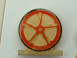 PIN´S CYCLISME VELO - GRAND PRIX INTERNATIONAL LILLERS 1992 - CARTOUCHE BLANC - Cyclisme