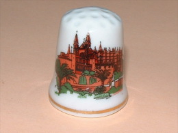 Dé A Coudre En Porcelaine - RDO DE MALLORCA - A14 - Thimbles