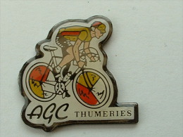 PIN´S CYCLISME VELO - AGC THUMERIE - Cyclisme