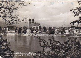 Sackingen Am Hochrhein An Der Grenze Deutschland - Schweiz 1965 - Bad Säckingen