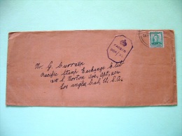 New Zealand 1943 Censored Cover To USA - King - Cartas & Documentos