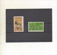 AFARS Et ISSAS  - Faune - Serpents : Naja Nigricollis Et Psammophis Elegans - Reptiles - - Unused Stamps