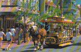 Florida Walt Disney World Trolley Ride Down Main Street U S A - Disneyworld