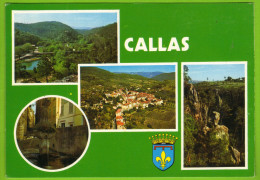 CALLAS - Le Vieux Village La Fontaine Et Pennafort Blason - Callas
