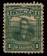 E)1911 CUBA, BARTOLOME MASO, MILITARY, PRESIDENT OF WEAPONS, MNH - Usati