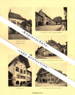 Photographien / Ansichten , 1928 , Estavayer-le-Lac , Bez. Broye , Prospekt , Architektur , Fotos !!! - Estavayer