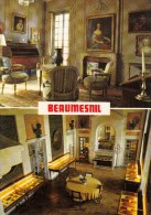 27 - BEAUMESNIL - Le Château - Vues D Intérieur : La Bibliothèque, La Chambre De " Madame " - Beaumesnil