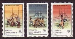 1986 TURKEY KIRKPINAR WRESTLINGS MNH ** - Ringen