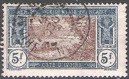 Côte D'Ivoire 1913 Michel 57 O Cote (2001) 5.70 € Lagune Ebrié Cachet Rond - Used Stamps