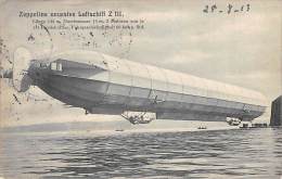 Allemagne      Aérostation. Zeppelins. Luftschiff  Z III  (en Partie Décollée) - Andere & Zonder Classificatie