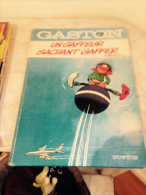 Gaston Un Gaffeur Sachant Gaffer Réed Dos Rond 1973 - Gaston