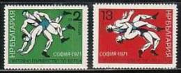 BULGARIA \ BULGARIE - 1972 - Championats D´Europe De Lutte - 2v** - Ungebraucht