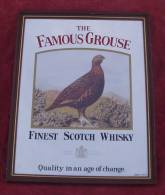 Miroir "FAMOUS GROUSE" Scotch Whisky. - Spiegels