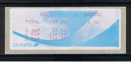 ATM, LSA, CROUZET, COMETE, VIGNETTE STATISTIQUE DU CONTENU DES BOLS DE MONNAYEUR DU L.S.A. - 1981-84 LS & LSA Prototipi